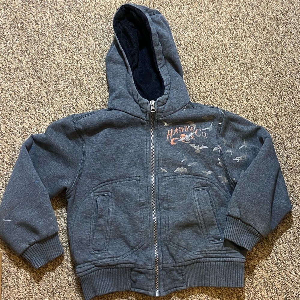 10/$50 Hawke & Co Kids Charcoal Hoodie Size Appropriate Size (4-5)